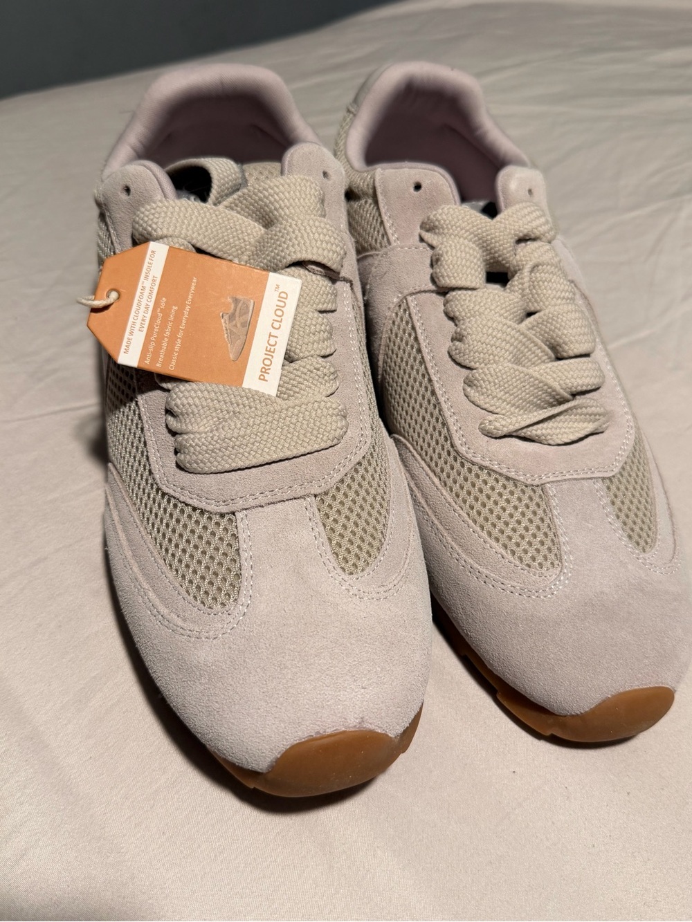 New Project Cloud Neutral Beige Men's Sneakers